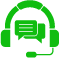 headset and chat icon