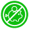piggy bank icon with diagonal strikethrough