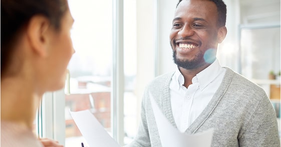 People at work stock photo