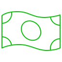 Green money Icon