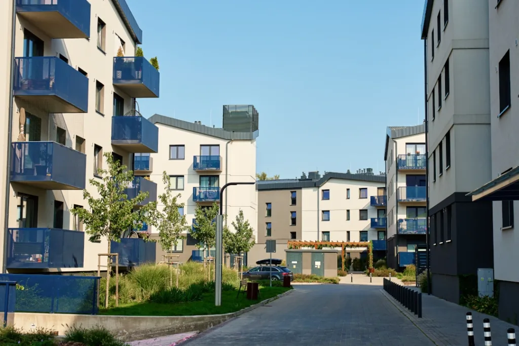 Apartment buildings